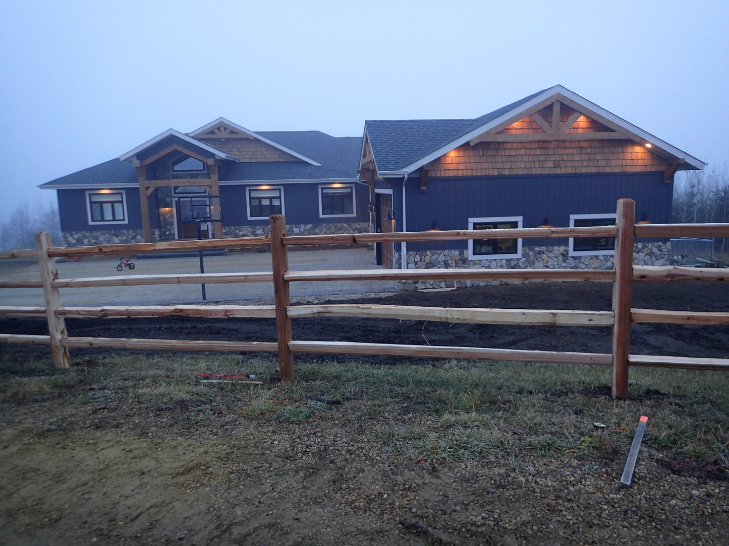 4-Rail Line Posts *Special Order