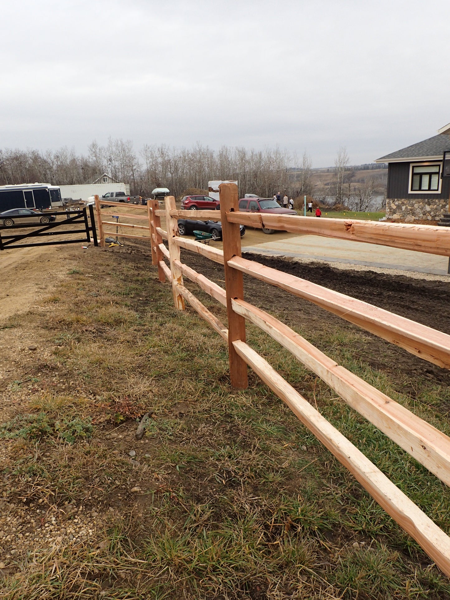 4-Rail Line Posts *Special Order