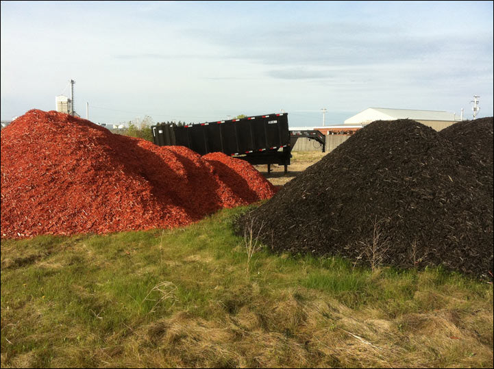 Black Mulch for Landscaping