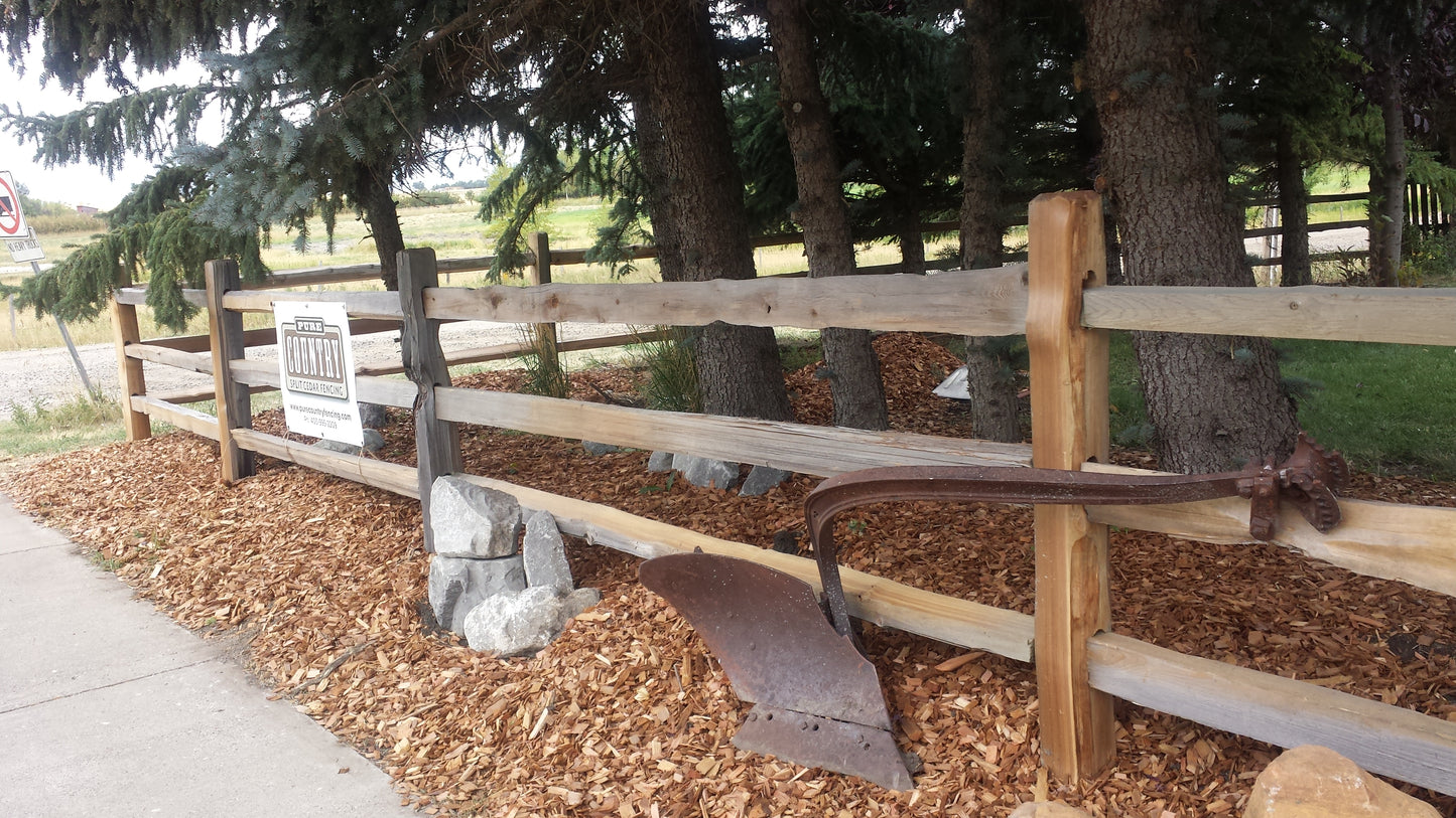 Split Rail Fence Calgary