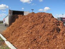 Load image into Gallery viewer, Western Red Cedar Bark Mulch  - 135 to 150 yard Bulk Load
