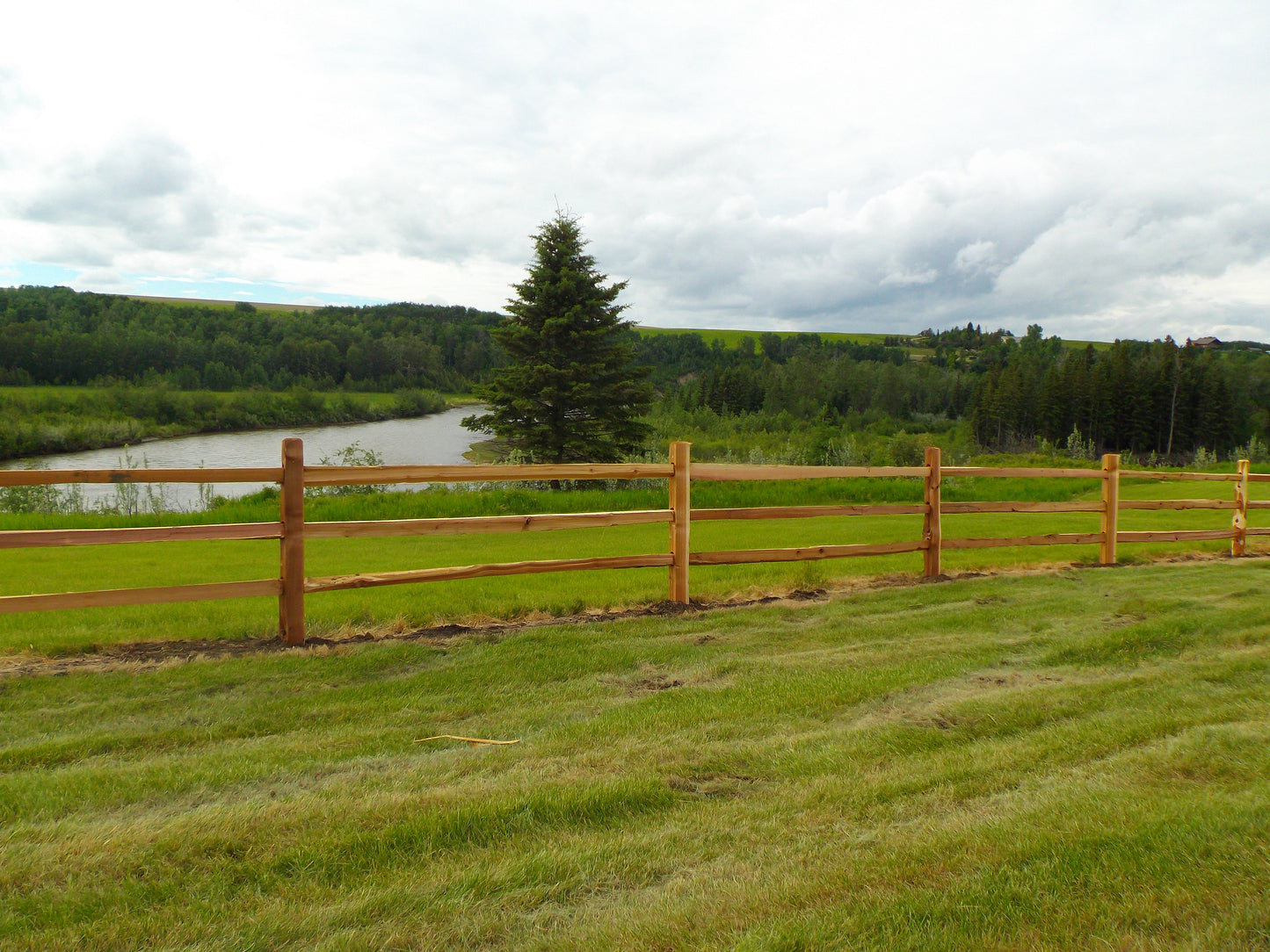 3-Rail End Posts