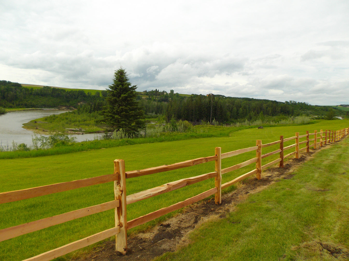 3-Rail Line Posts