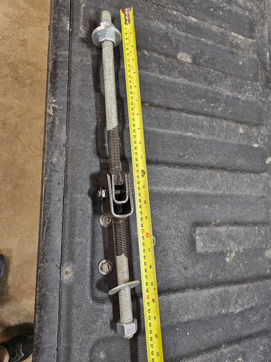 Gate hinges