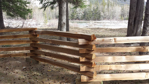 Pure Country Split Rail Cedar Fencing