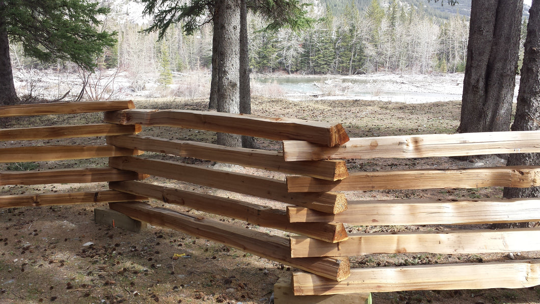 Pure Country Split Rail Cedar Fencing