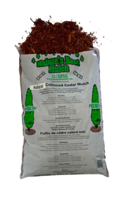 Western Red Cedar Mulch - 2.0 Cubic Foot Bags Full Pallet