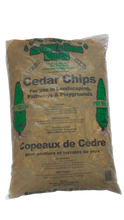Load image into Gallery viewer, Western Red Cedar Wood Chips - 2.0 Cubic Foot Bag
