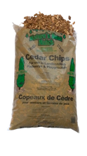 Load image into Gallery viewer, Western Red Cedar Wood Chips - 2.0 Cubic Foot Bag Full Pallet
