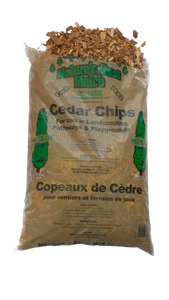 Western Red Cedar Wood Chips - 2.0 Cubic Foot Bag