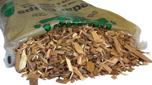 Western Red Cedar Wood Chips - 2.0 Cubic Foot Bag Full Pallet