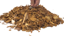 Load image into Gallery viewer, Western Red Cedar Wood Chips - 2.0 Cubic Foot Bag Full Pallet
