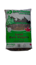 Load image into Gallery viewer, Small 1” to 2” Douglas Fir Bark Nuggets - Full Pallet (65 Bags)
