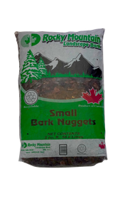 Small 1” to 2” Douglas Fir Bark Nuggets - Full Pallet (65 Bags)