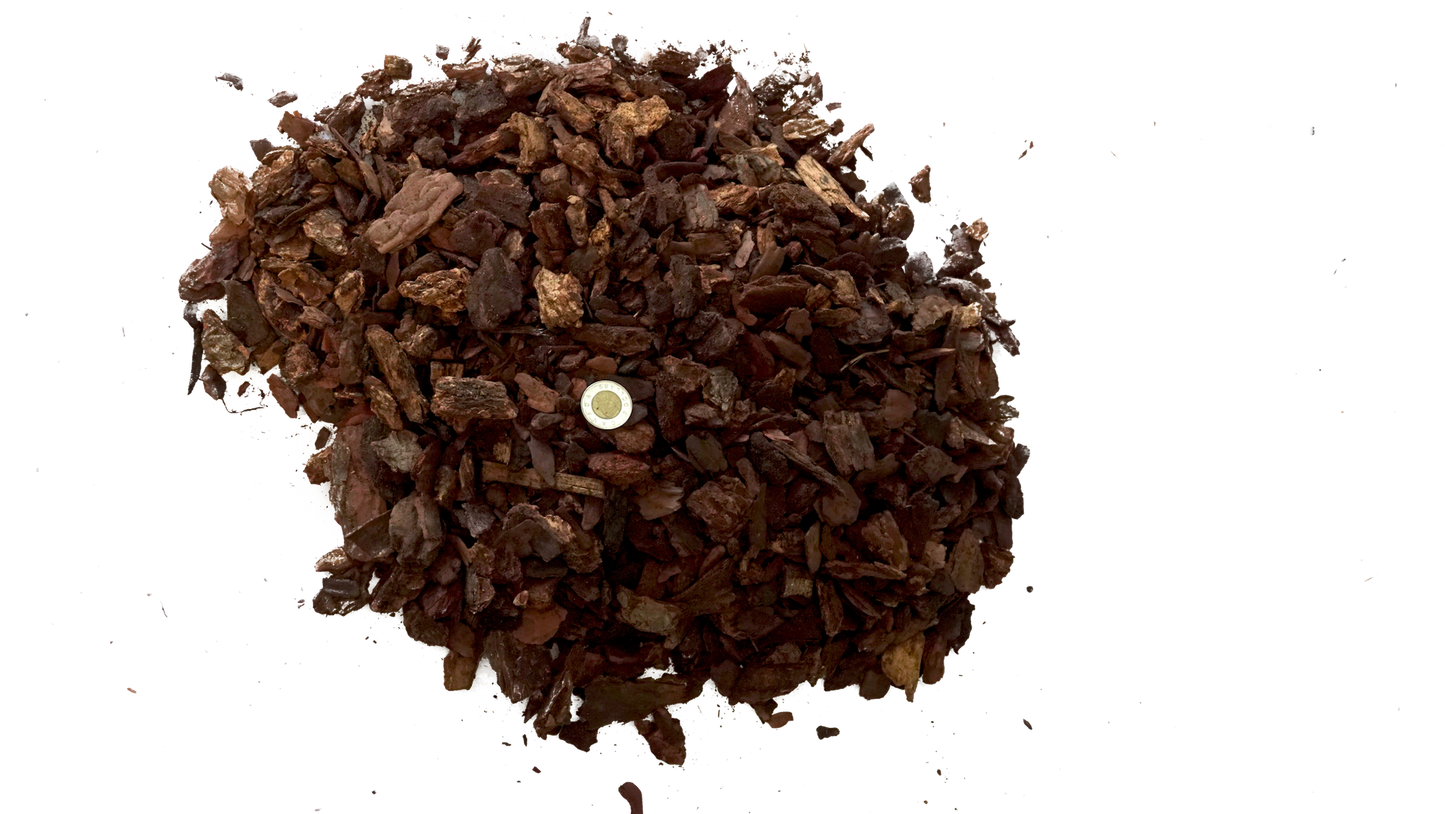 Small 1” to 2” Douglas Fir Bark Nuggets  - 140 - 150 yard Bulk Load
